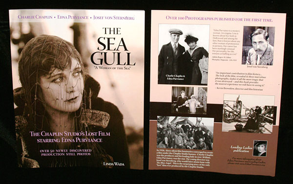 Front and back cover of The Sea Gull book